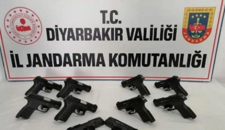 Diyarbakır’da silah kaçakçılarına operasyonda 4 tutuklama