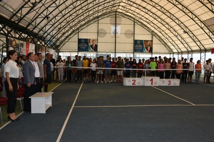 Doğu ve Güneydoğu Anadolu Tenis Takım Şampiyonası sona erdi