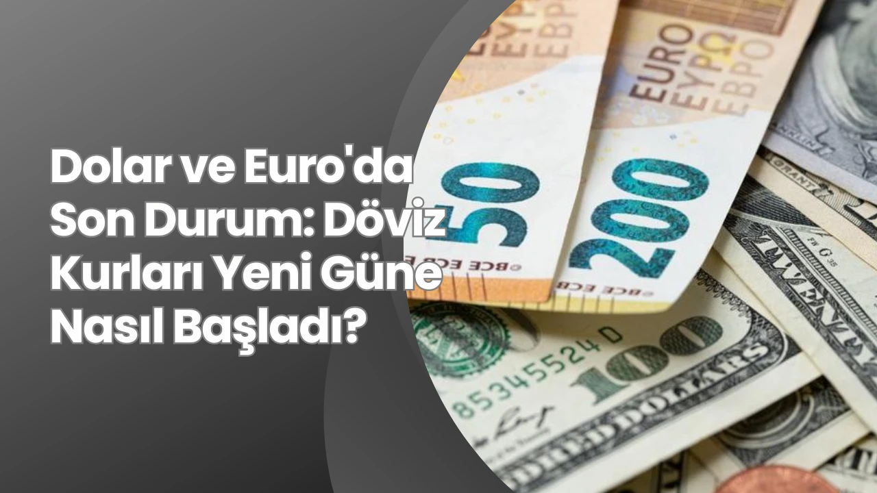 Dolar ve Euro'da Son Durum: Döviz Kurları Yeni Güne Nasıl Başladı?