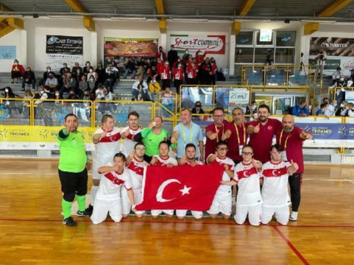Down Sendromlular Futsal Milli Takımı, Avrupa Oyunları'nda şampiyon