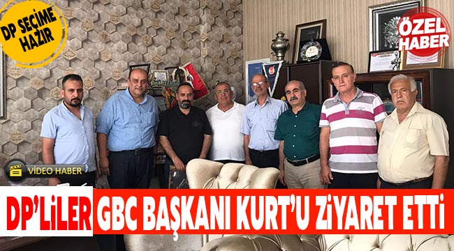 DP'liler Mega Haber'i ziyaret etti