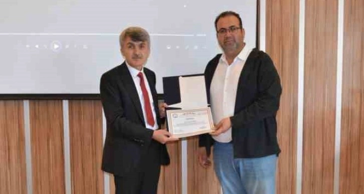 DPÜ AFAMER’de sertifika töreni