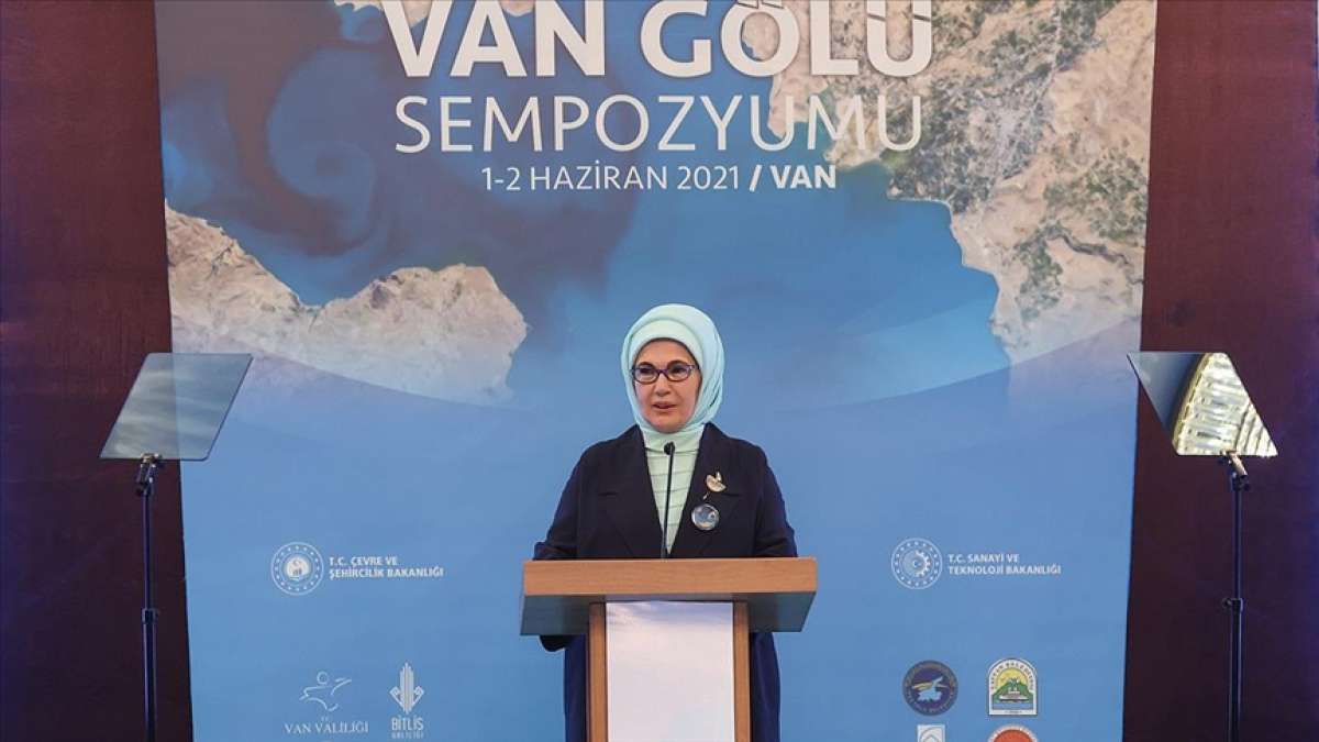 Emine Erdoğan: Van Gölü'nü Koruma Eylem Planı ile Van Gölü layıkıyla korunacak