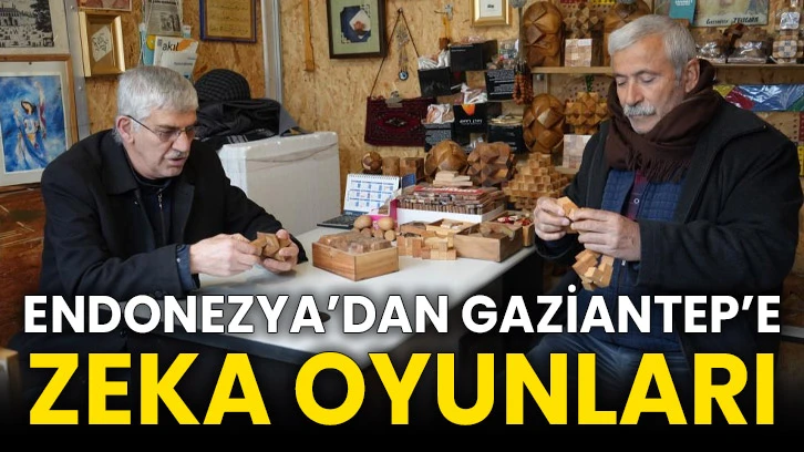 Endonezya’dan Gaziantep’e zeka oyunları