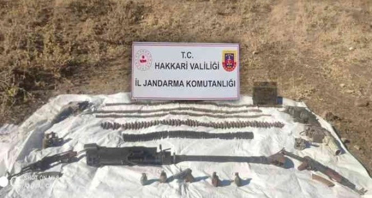 'Eren' operasyonlarında çok sayıda mühimmat ve yaşam malzemeleri ele geçirildi