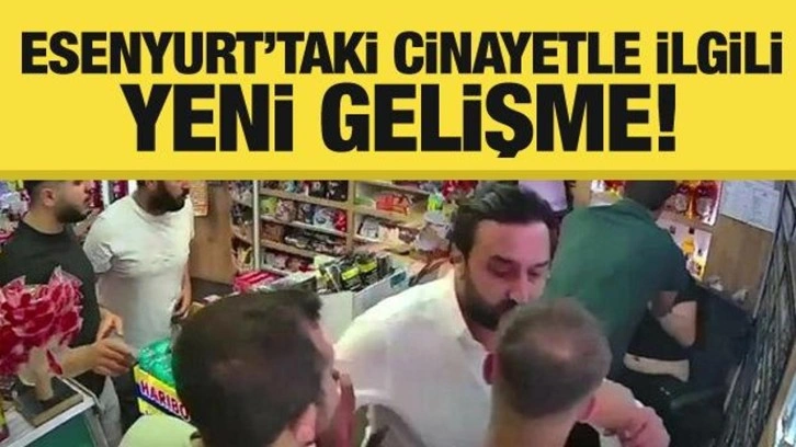 Esenyurt tekel bayi cinayetinde son dakika gelişmesi