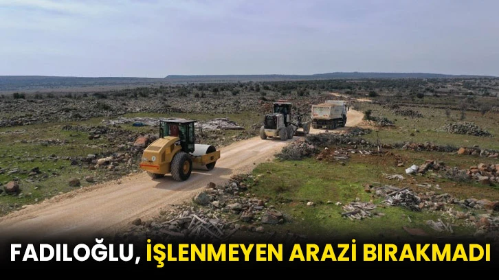 Fadıloğlu, işlenmeyen arazi bırakmadı