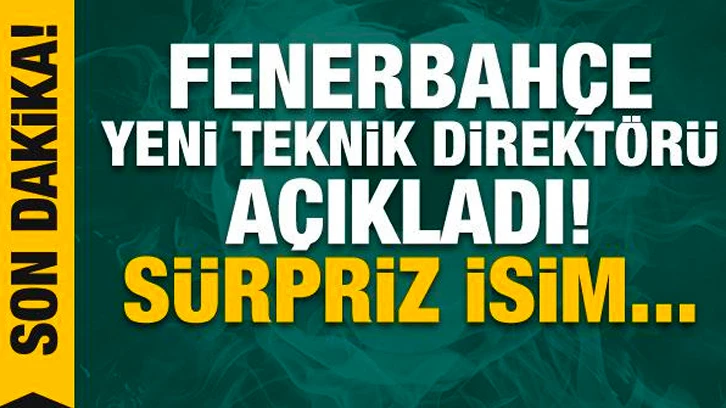Fenerbahçe açıkladı! Yeni hoca İsmail Kartal Fenerbahçe Kulübü, teknik direktörlük görevi için sezon sonuna kadar İsmail Kartal ile anlaşma sağlandığını açıkladı.