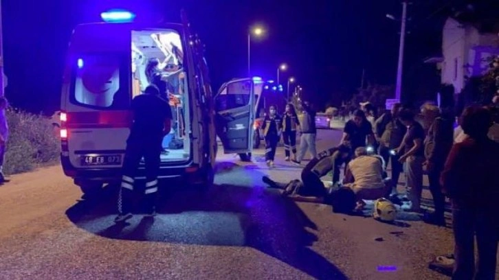 Fethiye’de otomobil ile motosiklet çarpıştı: 1 ölü, 4 yaralı