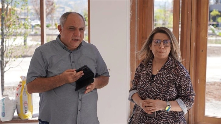 Filistinli müsteşar Rana Abu Sibaa EXPO 2023 için Kahramanmaraş'ta
