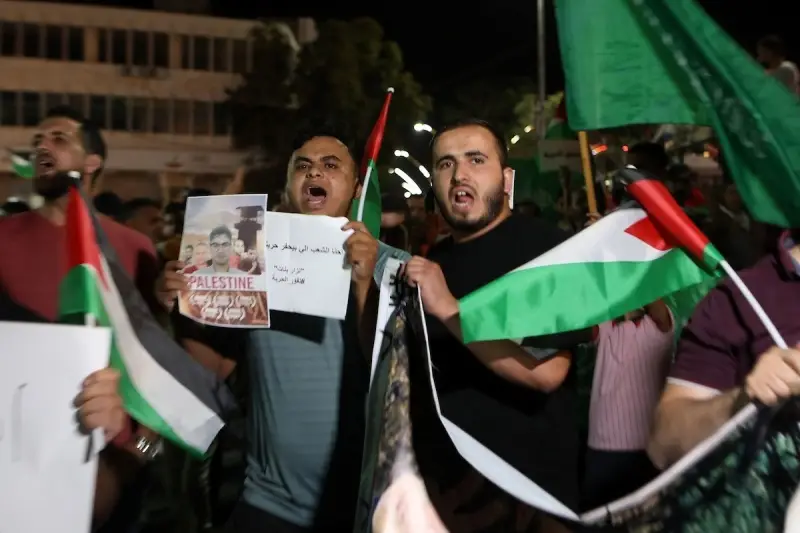 Filistinli tutuklulara destek gösterisine İsrail askerlerinden plastik mermili müdahale