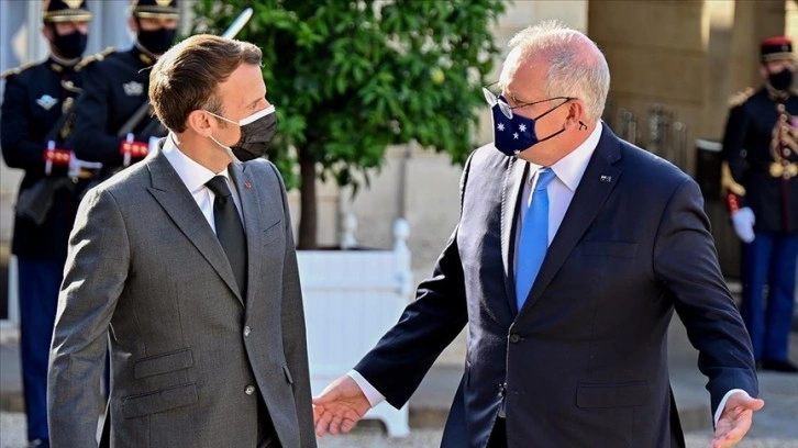 Fransız medyası Macron-Morrison söz düellosunda Fransa Cumhurbaşkanı'nı eleştirdi
