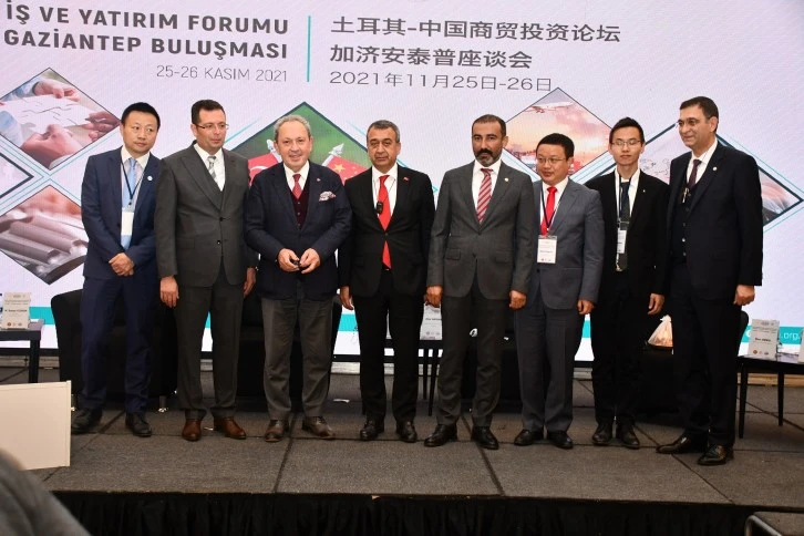 GAİB Koordinatör Başkanı Ahmet Fikret Kileci, Çinli işadamlarına "Hammadde Yatırımları ve Lojistik" alanında iş birliği yapmayı önerdi