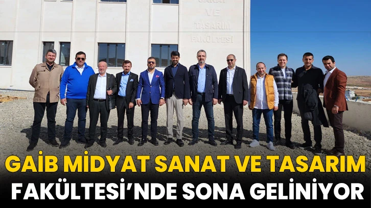 GAİB Midyat Sanat ve Tasarım Fakültesi’nde Sona Geliniyor