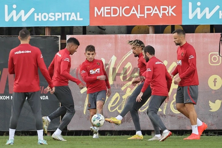 Galatasaray, Corendon Alanyaspor maçı hazırlıklarını sürdürdü