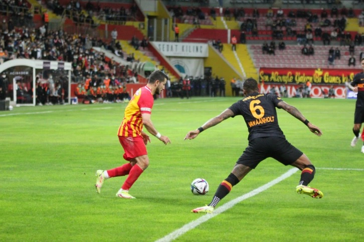 Galatasaray'a Kayseri'de büyük şok!