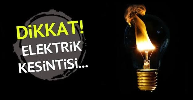 Dikkat! Gaziantep'te yarın birçok bölgede elektrik kesintisi olacak...