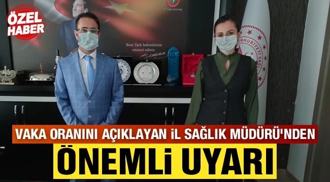 Gaziantep İl Sağlık Müdürü Dr. Ü. Mutlu Tiryaki: 