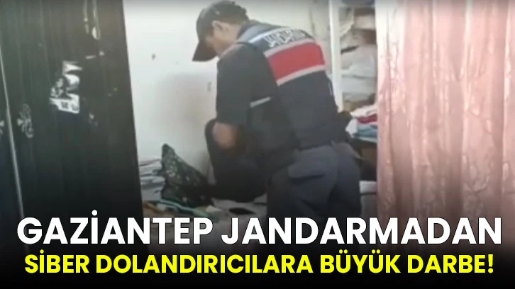 Gaziantep Jandarmadan Siber Dolandırıcılara Büyük Darbe!