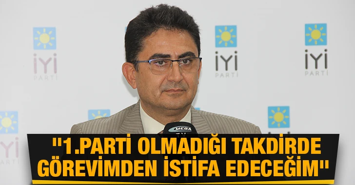 "1.Parti olmadığı takdirde görevimden istifa edeceğim"(VİDEO)  