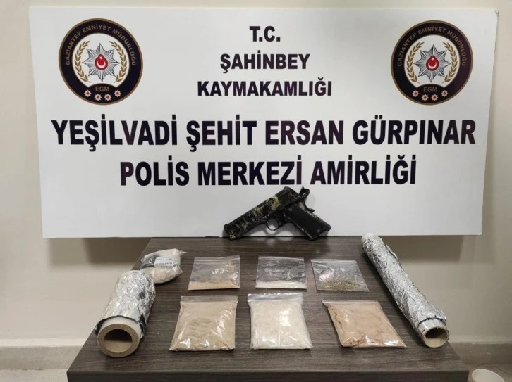 Gaziantep'te 6 kilo 340 gram uyuşturucu ele geçirildi