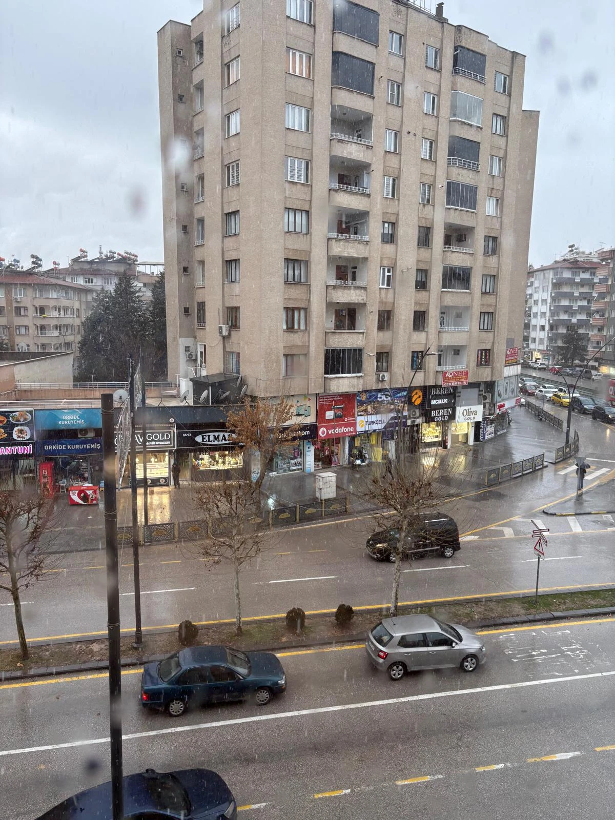 Gaziantep&rsquo;te Sağanak Yağış ve Dolu Etkili Oldu