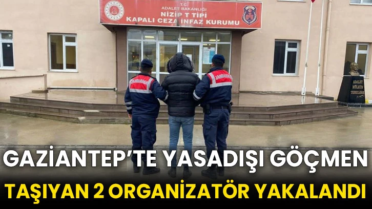Gaziantep’te yasadışı göçmen taşıyan 2 organizatör yakalandı