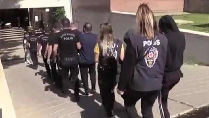 Gaziantep'teki dolandırıcılık ve tefecilik operasyonda 7 şahıs tutuklandı