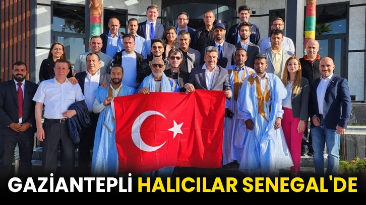 Gaziantepli halıcılar Senegal'de