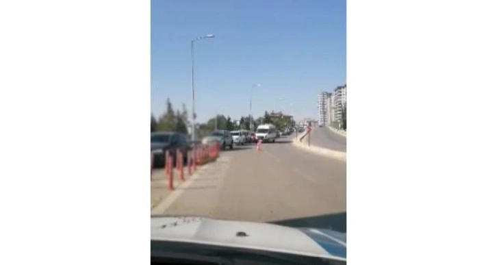 Gaziantep’te şerit ihlali yapan 17 sürücüye ceza