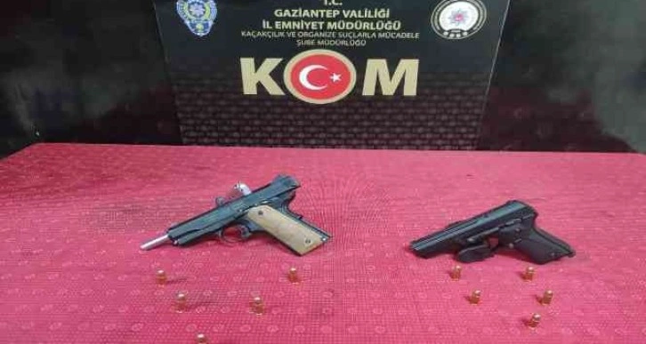 Gaziantep’te silah ticareti operasyonu: 3 gözaltı