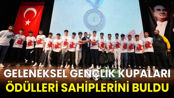 Geleneksel gençlik kupaları ödülleri sahiplerini buldu