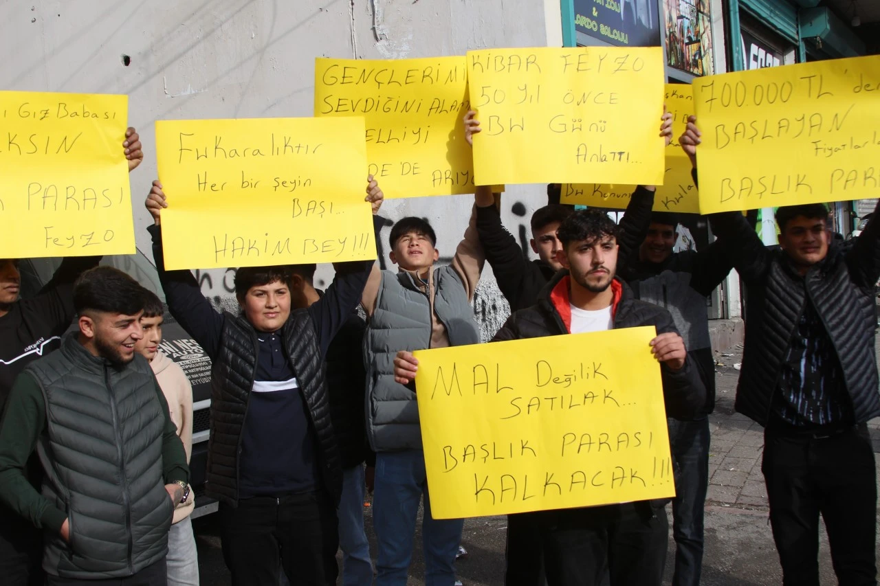 Gen&ccedil;lerden başlık parası isyanı