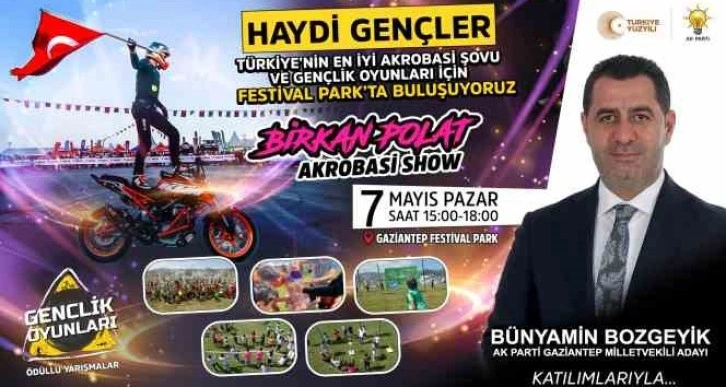Gençlik Oyunları, Festival Park’ta yapılacak