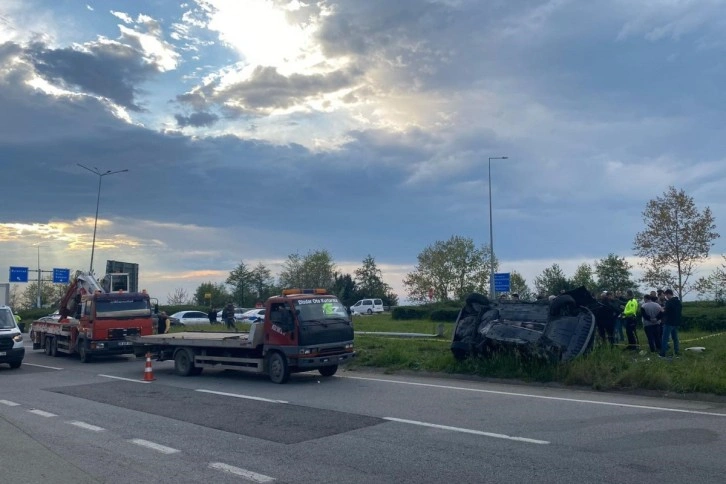 Giresun’da trafik kazası: 2 ölü, 3 yaralı