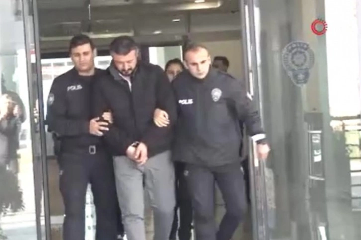 Gürcistan'a kaçmaya çalışırken yakalanan müteahhit ile eşi tutuklandı