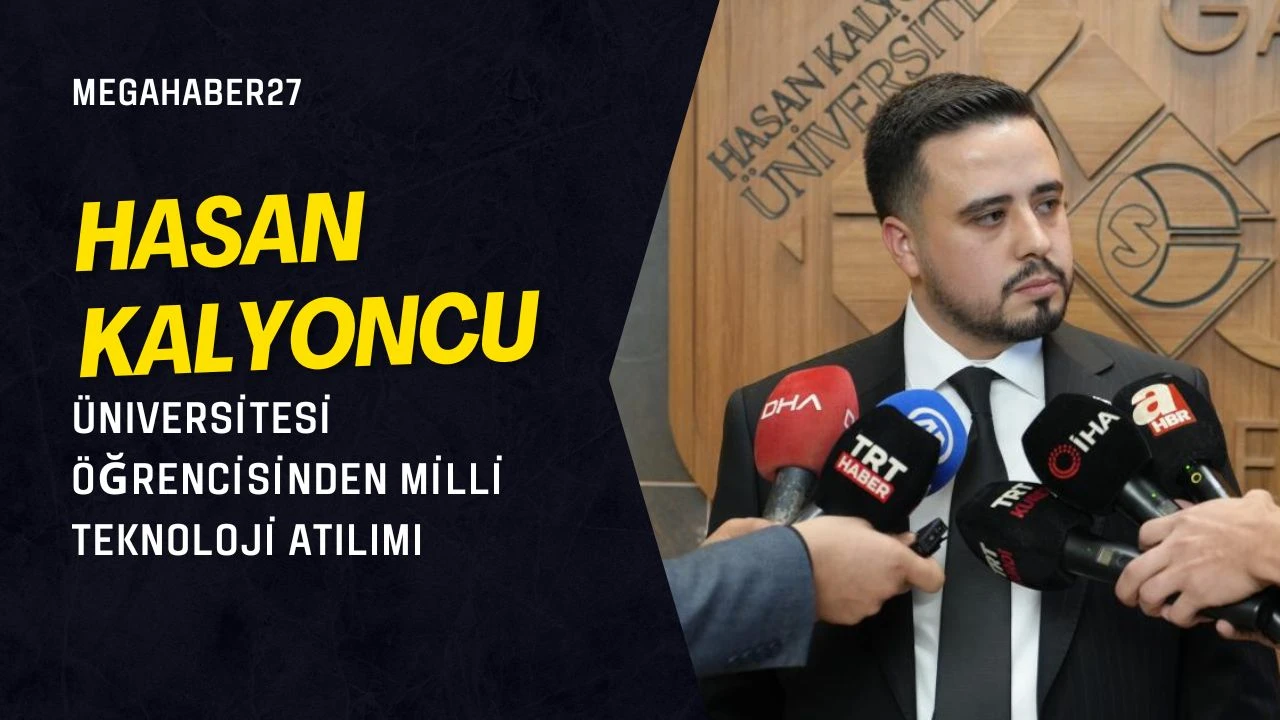 Hasan Kalyoncu Üniversitesi öğrencisinden milli teknoloji atılımı