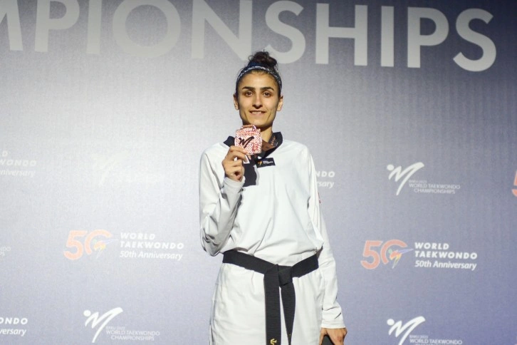 Hatice Kübra İlgün, 26. Dünya Tekvando Şampiyonası’nda bronz madalya kazandı