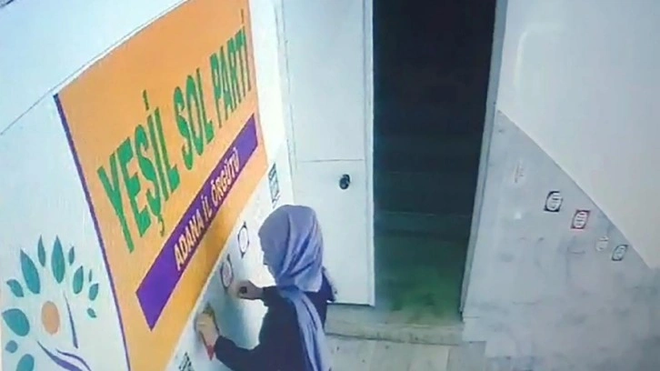 HDP il binası önüne ispirto bırakan kadın TEM ekiplerince yakalandı