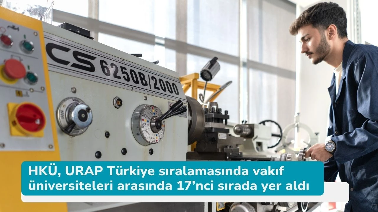 HKÜ, URAP Türkiye sıralamasında vakıf üniversiteleri arasında 17’nci sırada yer aldı