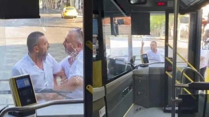 İETT otobüsüne balta ile saldıran İETT şoförü tutuklandı