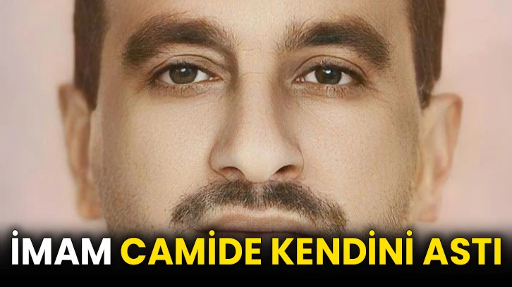 İmam camide kendini astı