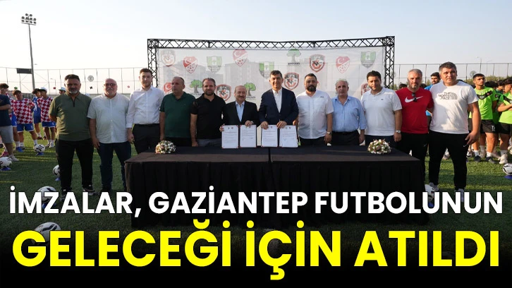 İmzalar, Gaziantep Futbolunun Geleceği İçin Atıldı