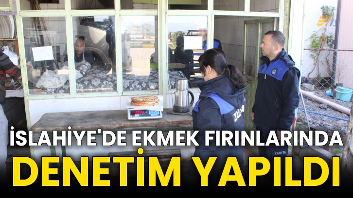 İslahiye'de ekmek fırınlarında denetim yapıldı