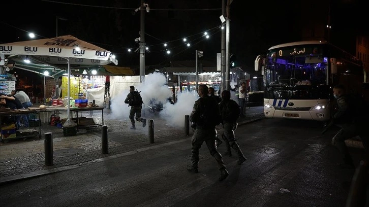 İsrail polisinden Kudüs’te Filistinli gençlere müdahale