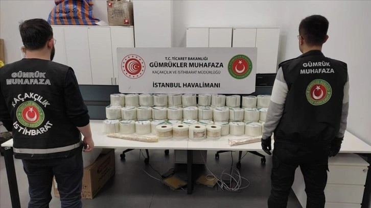 İstanbul Havalimanı'ndaki seri operasyonlarla uyuşturucuya geçit verilmedi