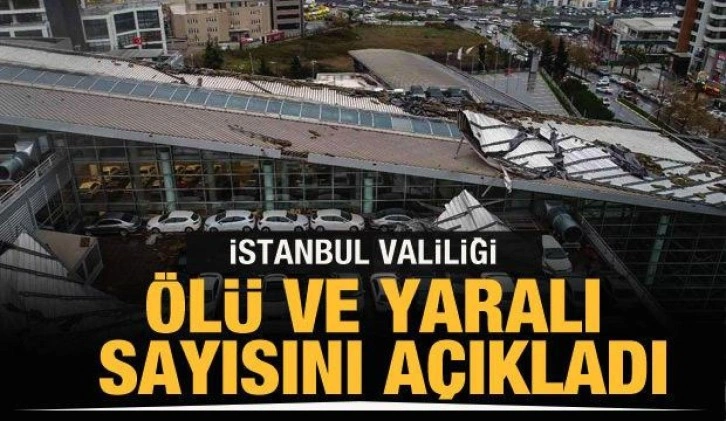 İstanbul Valiliği: 4 kişi hayatını kaybetti