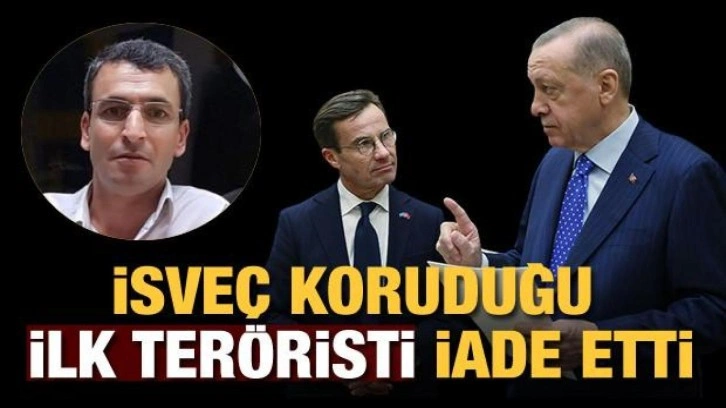 İsveç, PKK'lı terörist Mahmut Tat'ı Türkiye'ye iade etti