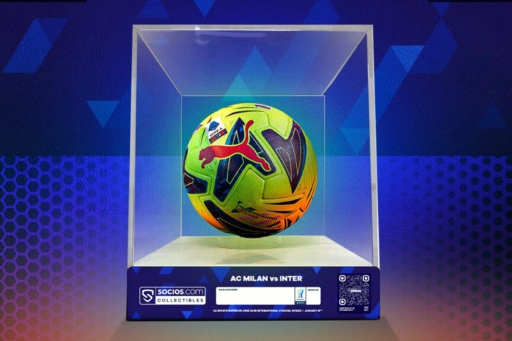 İtalya Süper Kupası’nın ‘gol topları’ ilk kez taraftarlara hediye edilecek