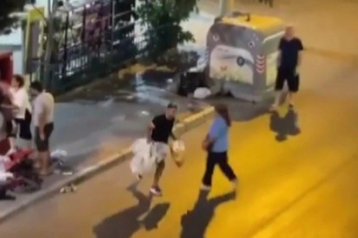 İzmir'deki giysi kutusu talanında 4 tutuklama